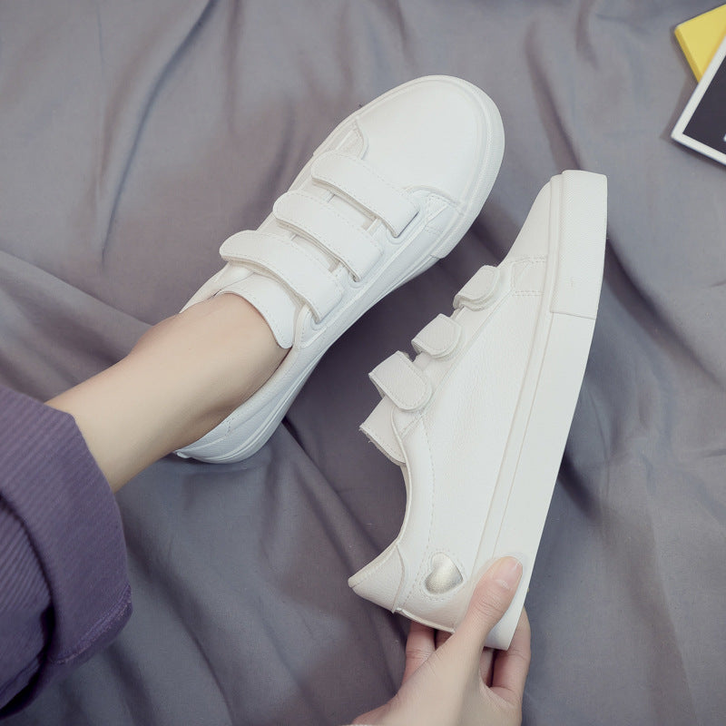 Korean student white shoes