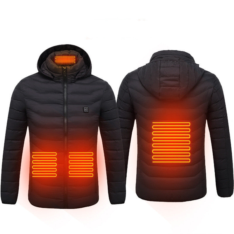 New Heated Jacket Coat USB Electric  Thermal Clothing Heating Vest