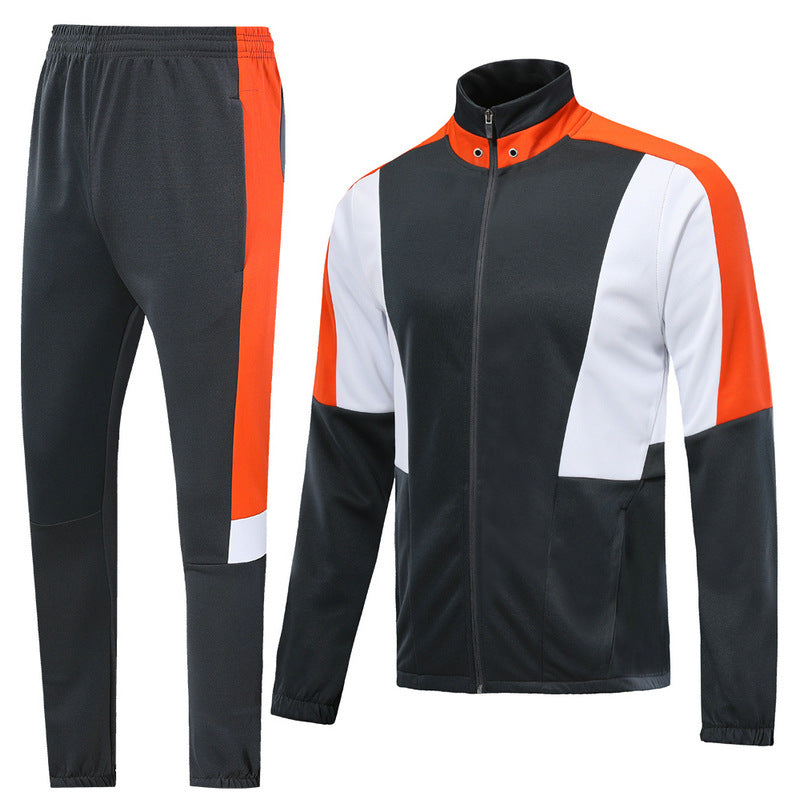 Training men's long sleeve sports cardigan