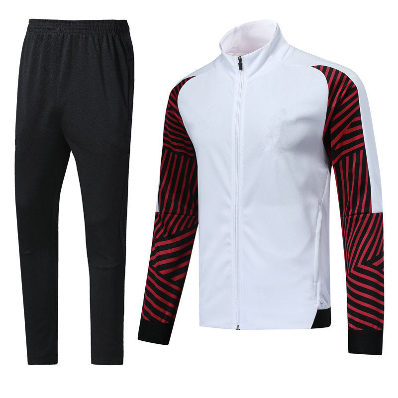 Training men's long sleeve sports cardigan