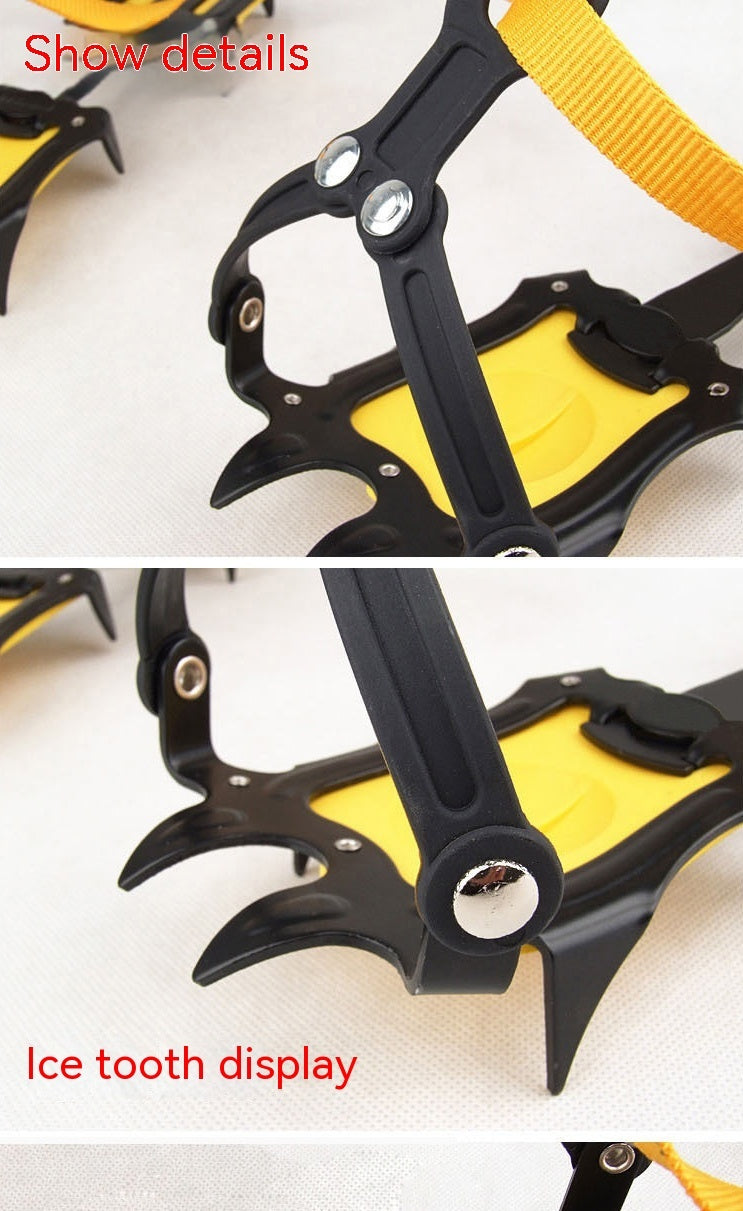 Professional Non-slip Shoe Cover Ten Teeth Booties Snow Ice Cover