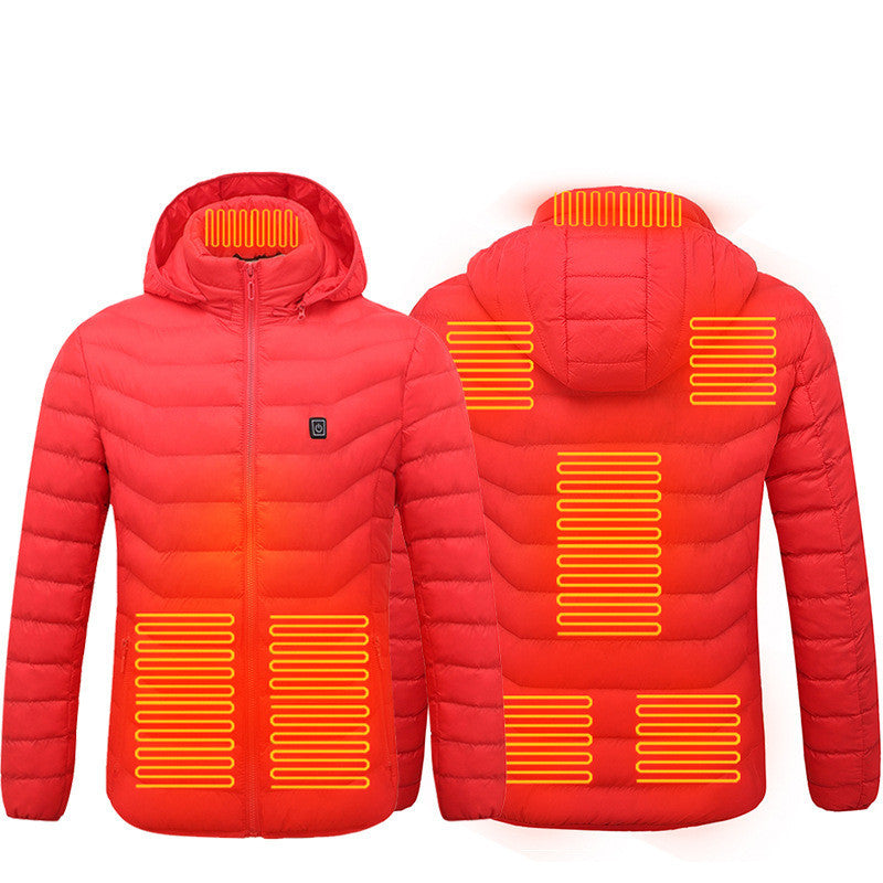 New Heated Jacket Coat USB Electric  Thermal Clothing Heating Vest