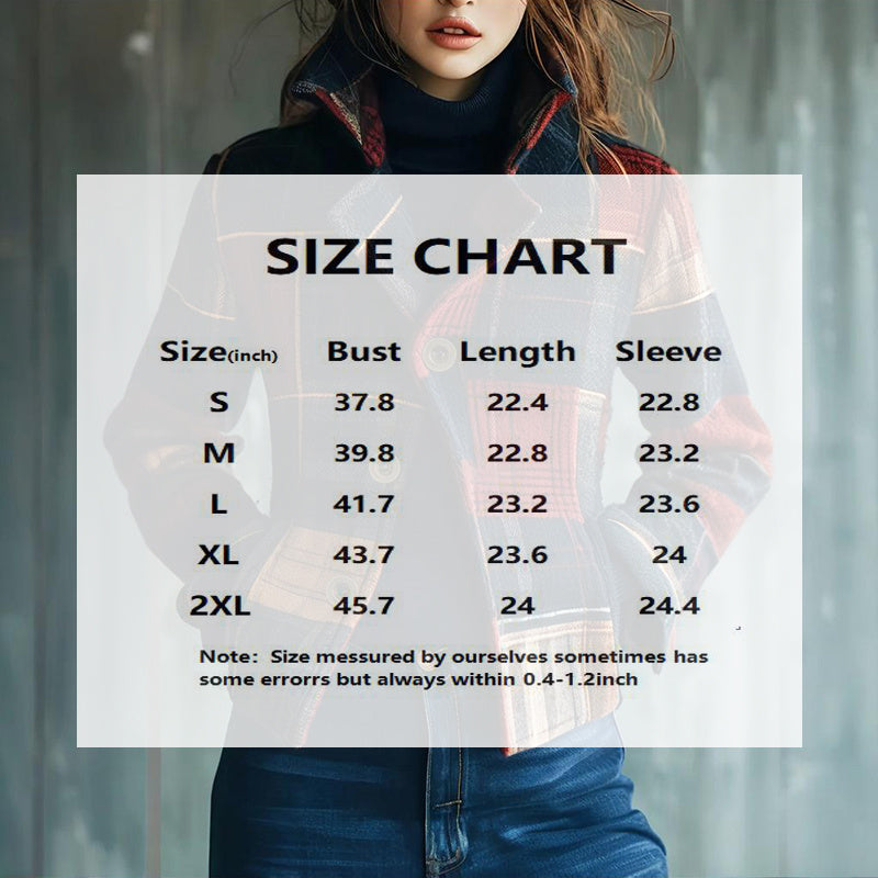 Vintage Women's Blazer With Stand Collar