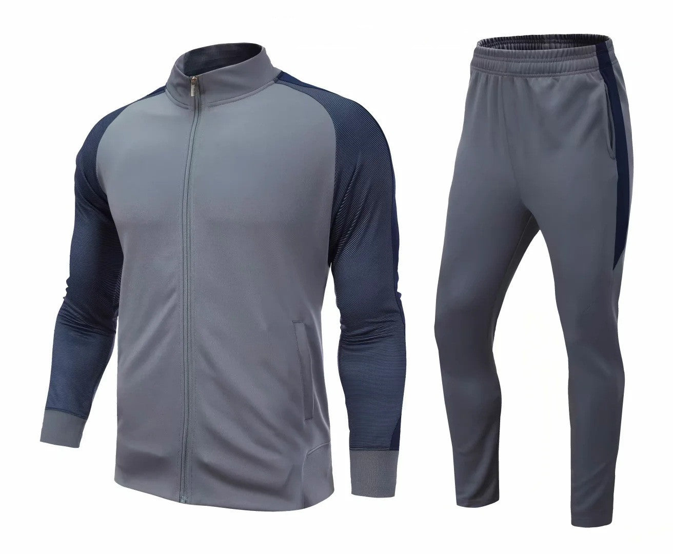 Training men's long sleeve sports cardigan