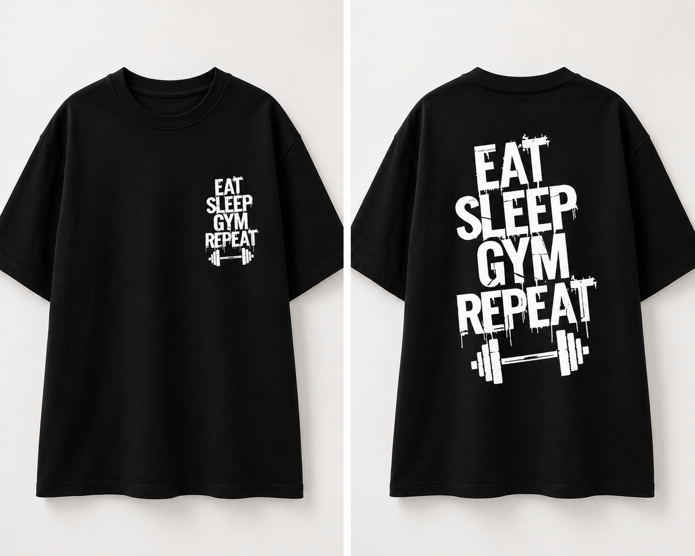 Tshirt Double-sided Short Sleeve Crew Neck Casual Top for SummerSpring