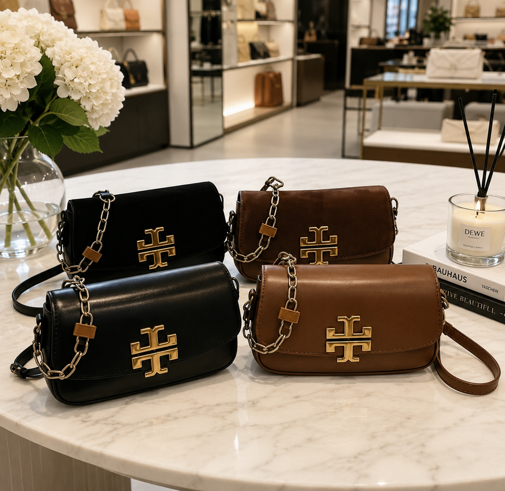 Women's Leather Crossbody Luxury Vintage Bag