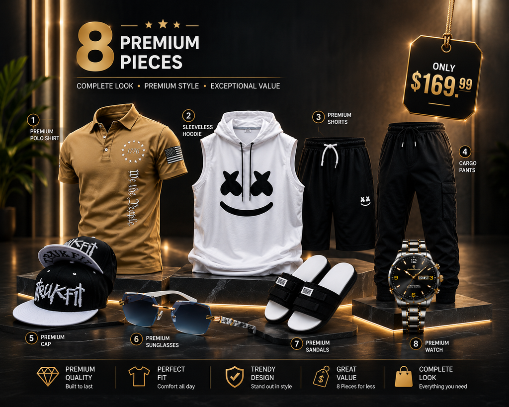 Ultimate Men’s Premium 7-Piece Bundle Combo
