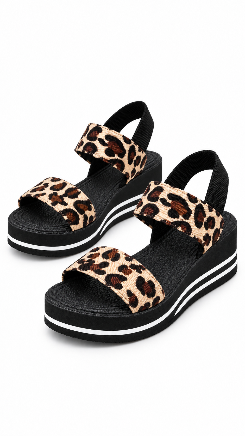 Women Slingback Wedge Sandals Outdoor Summer Lightweight Slides