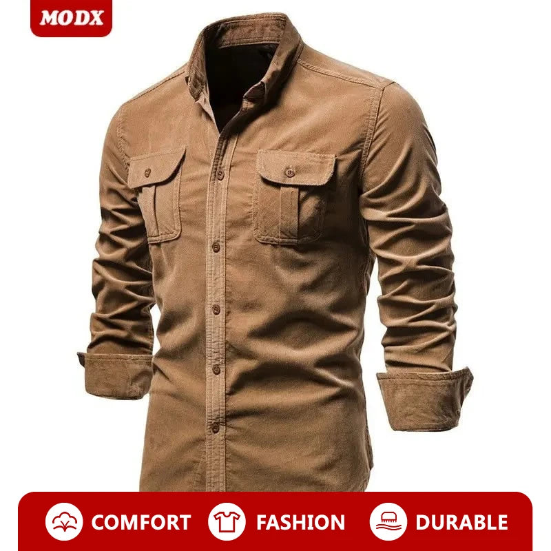 Business Autumn Man Cotton Basic Man Pullover Comfortable Wear