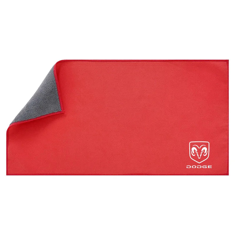 1Pcs Car High-end Microfiber Towel Car Wash Towel Detailing Cleaning Cloth For Dodge Ram 3500 4000 1500 2500 4500 Challenger