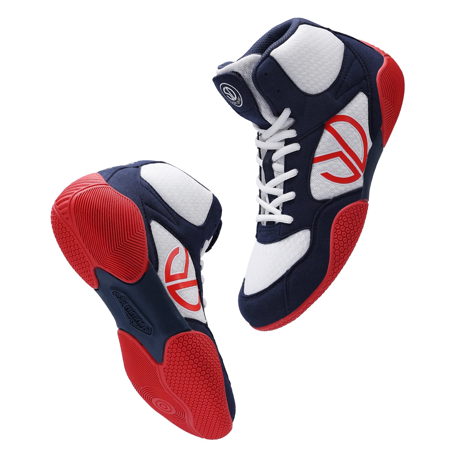 Men's Large Wrestling Shoes Mesh Breathable Boxing Shoes Anti Slip Wear Resistant Sneaker