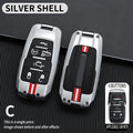 3 4 5 6 BOTTONS Metal Car Key Cover Fob Case Shell for Dodge Ram