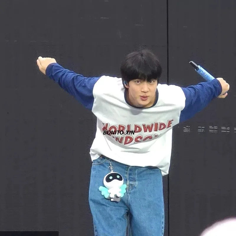 Jin Sojin 2025 Concert ort Sve Printed T-irt Loose Fit