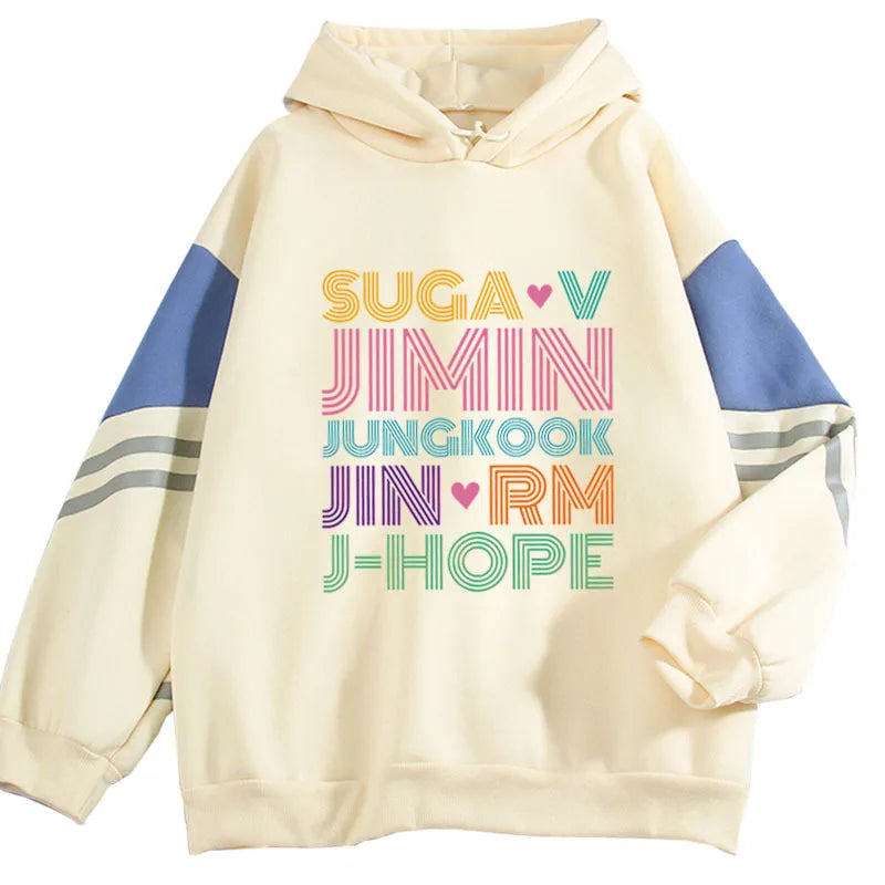 JIMIN JUNG KOOK J-HOPE JIN SUGA V RM Hoodies Sweatshirts Men/Women
