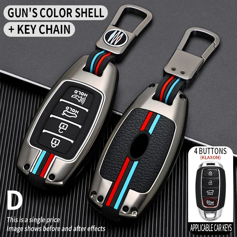 Car Key Case Shell Fob For Hyundai Palisade Grande