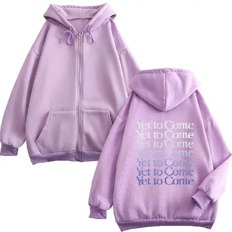 Yet To Come In Busan Youth Band Zip-up Hooded For Performances