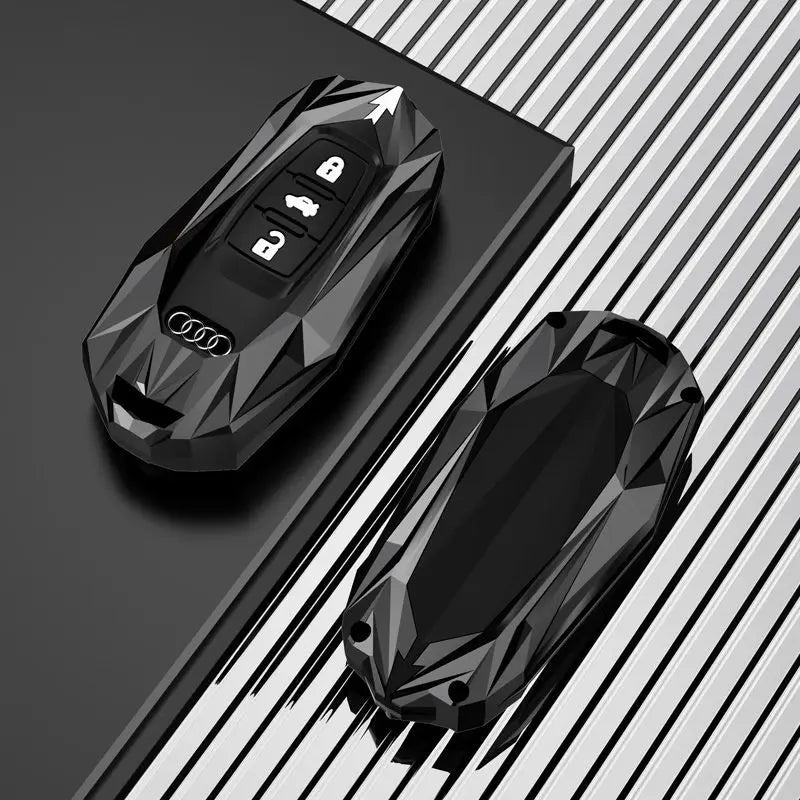 Fit for Audi Key Bag Ring Buckle Cover Case