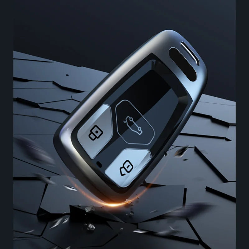 Audi A1 A3 8v A4 B9 A5 A6 C7 Q3 Q5 Q7tt  Remote Smart Auto Car Key Case Cover Holder