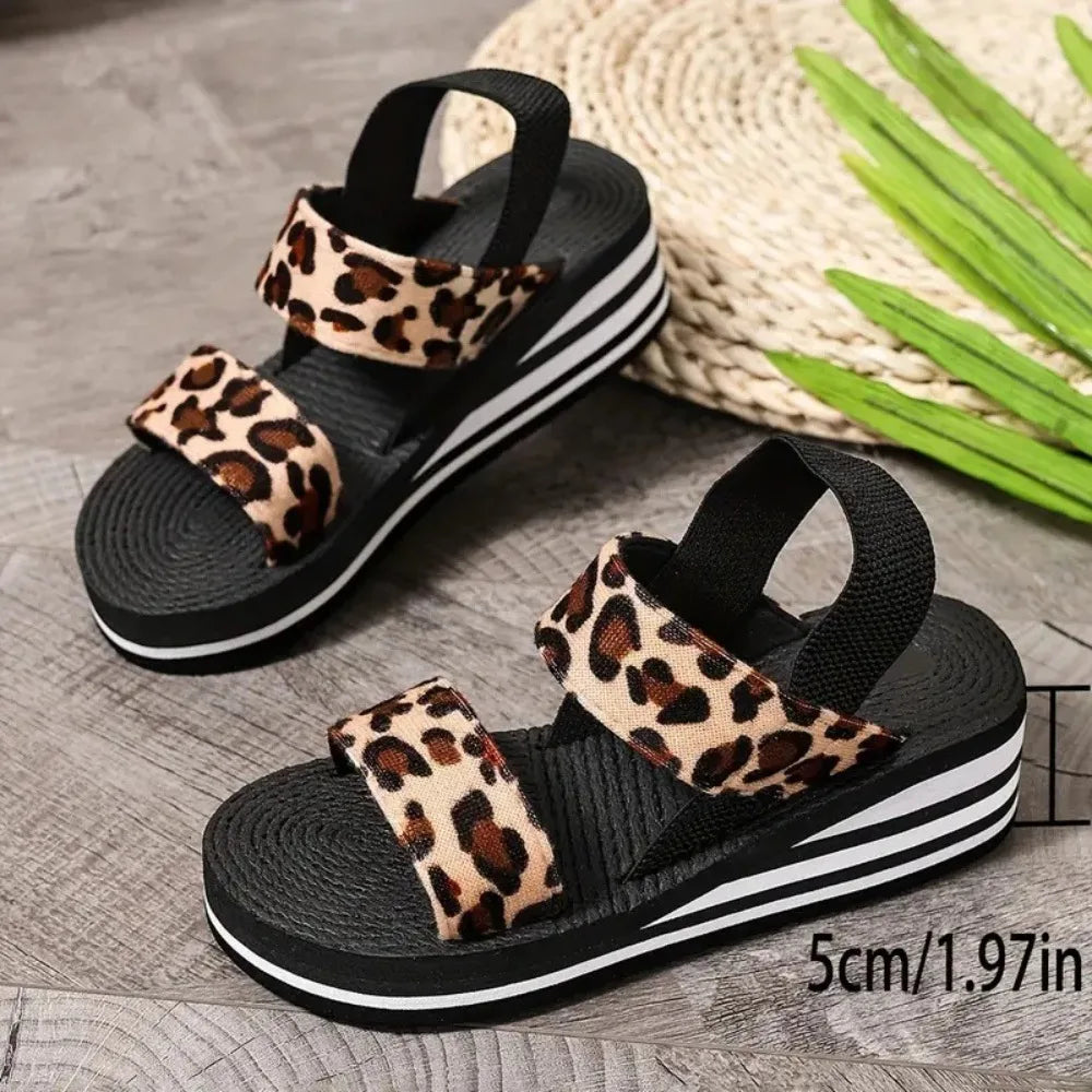 Women Slingback Wedge Sandals Outdoor Summer Lightweight Slides