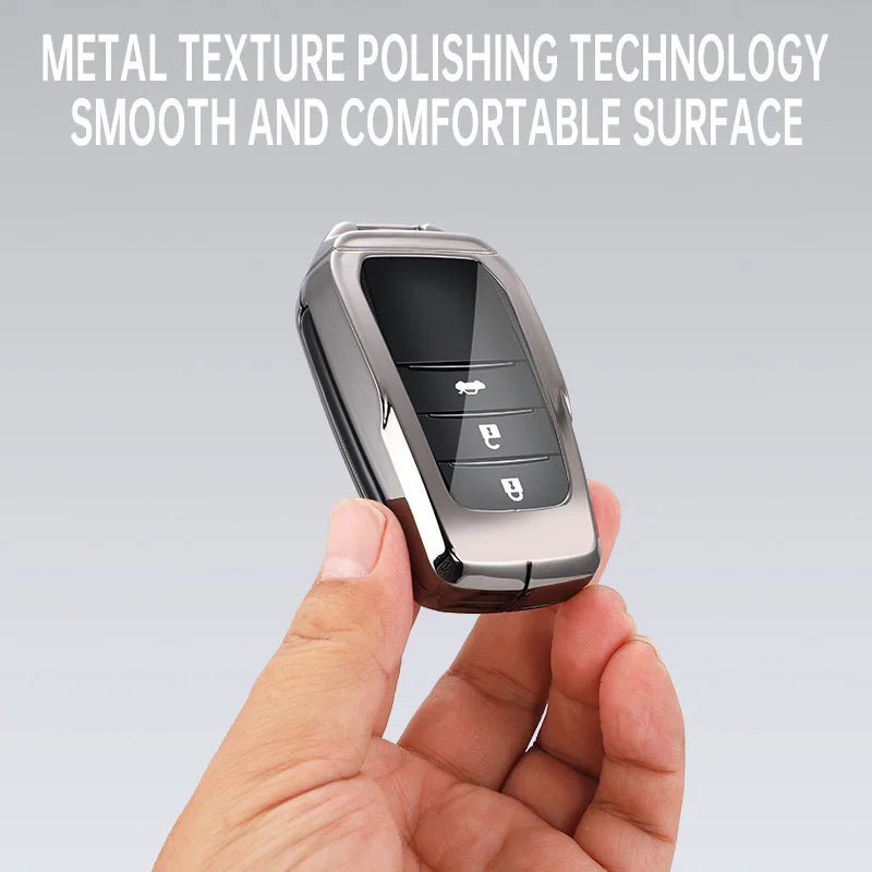 Zinc Car Key Case Cover For Toyota Corolla