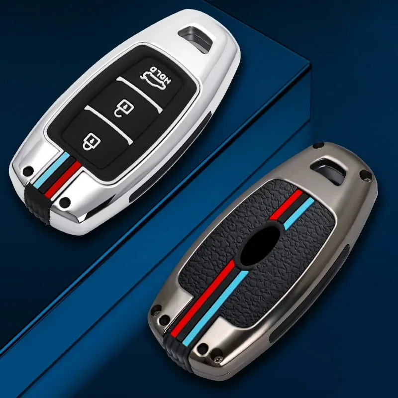 Car Key Case Shell Fob For Hyundai Palisade Grande