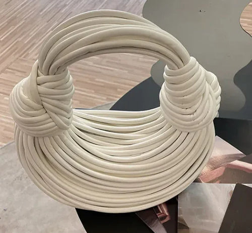 Handbags for Women 2024 New Gold Luxury Designer Brand Handwoven