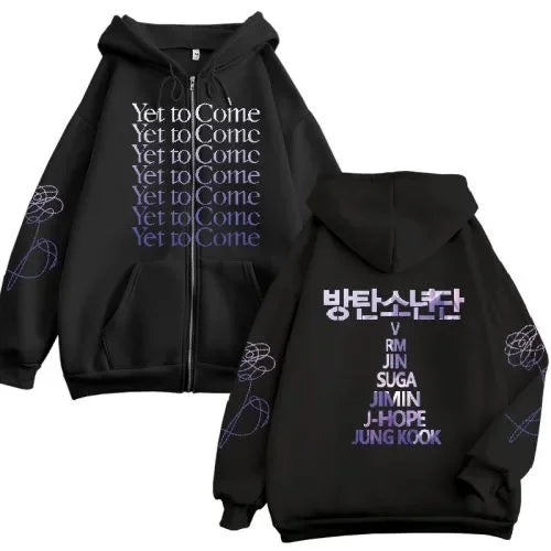Yet To Come In Busan Youth Band Zip-up Hooded For Performances