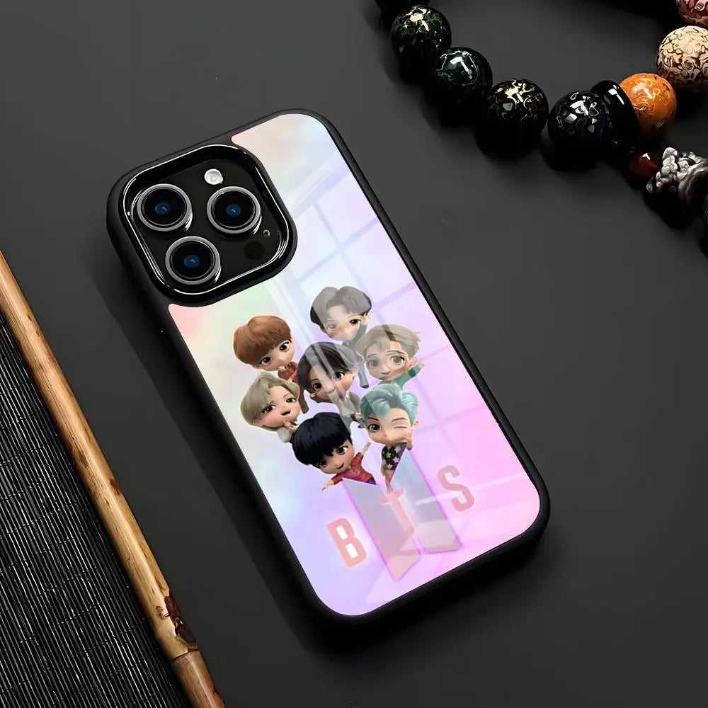 Singer K-Kpop B-Bts Phone Case For IPhone