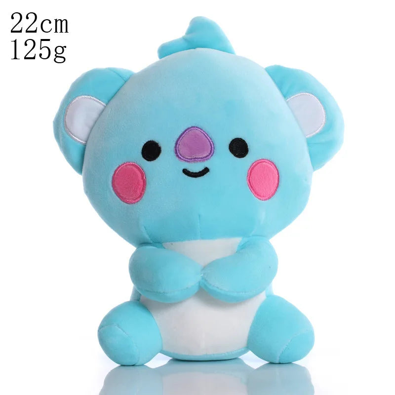Cute  animal Cartoons Baby Pendant Plush keychain Toys