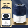 250ml Mini Wireless USB Rechargeable Electric Vegetable Chopper