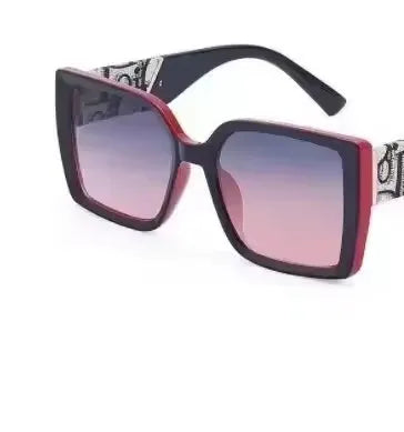 Square Sunglasses Women Fashion Letter Outdoor