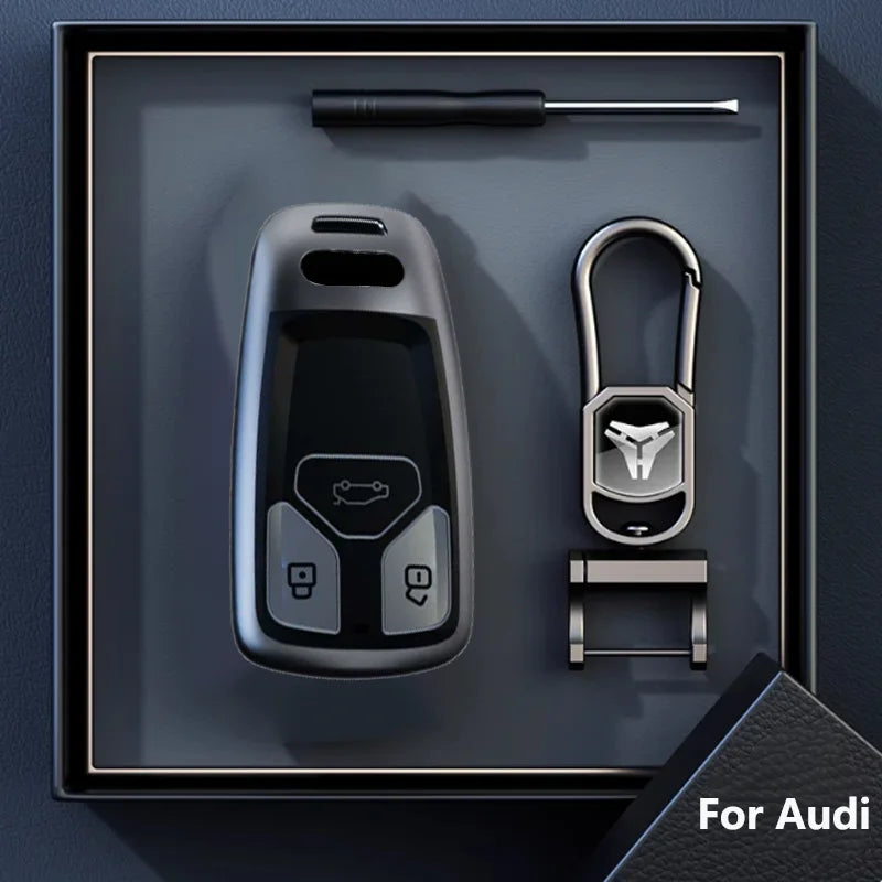 Audi A1 A3 8v A4 B9 A5 A6 C7 Q3 Q5 Q7tt  Remote Smart Auto Car Key Case Cover Holder
