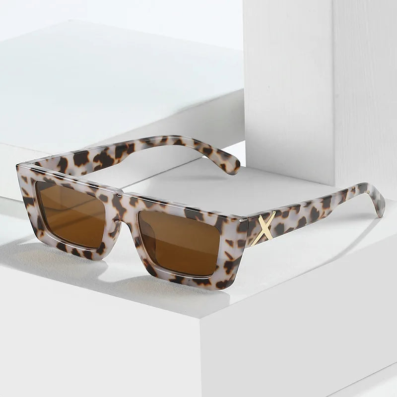 Small frame square personalised temples X modelling