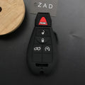 ZAD Silicone Car Key Cover Case for Jeep Grand Cherokee