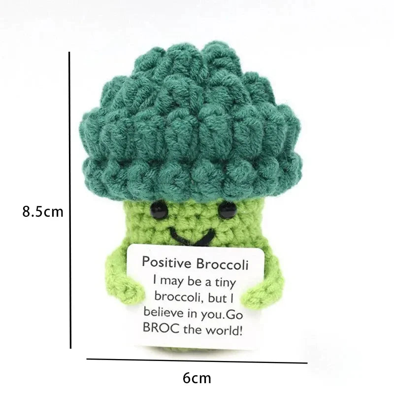 Handmade Mini Doll Funny Wool Gift for Friends or Lover Emotional Support Plant