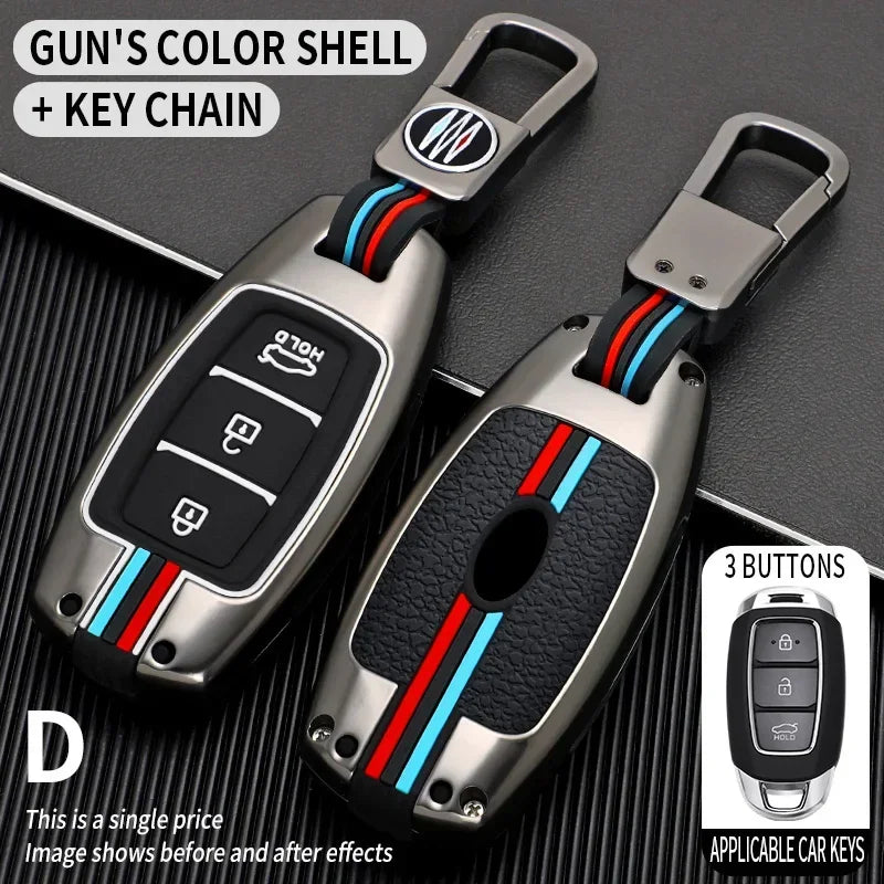 Car Key Case Shell Fob For Hyundai Palisade Grande