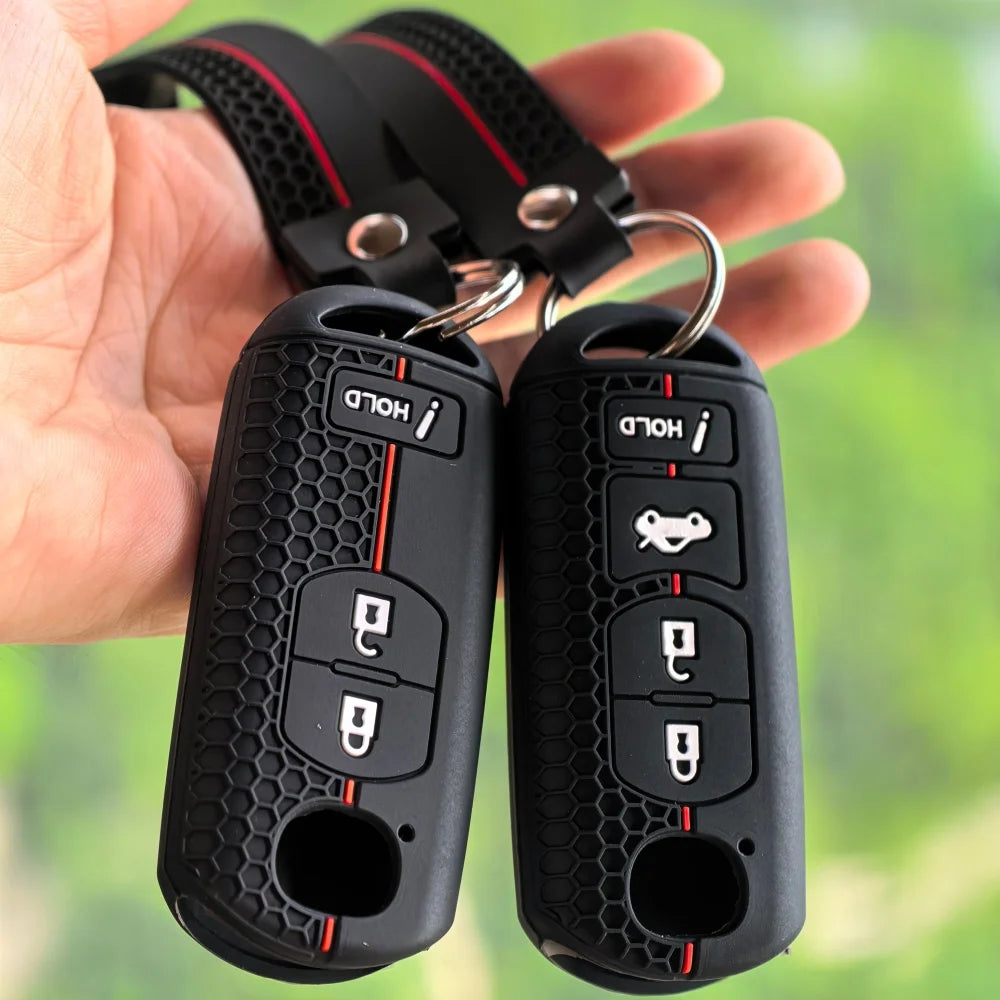 Keychain Silicone Car Key Cover Key Case for Mazda