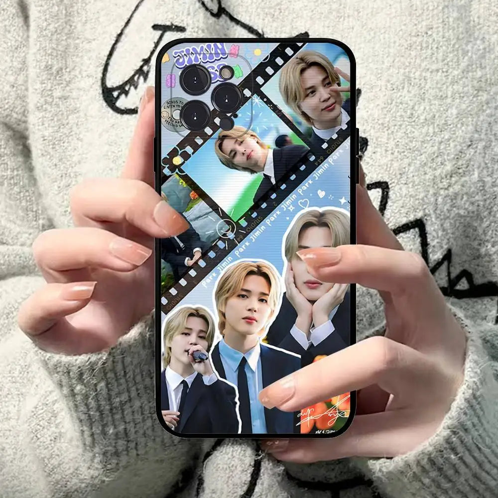 Singer J-Jimin Kpop MUSE Soft Back Phone Cover Case
