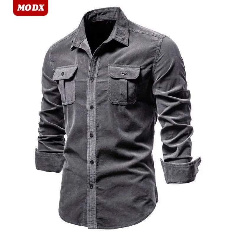 Business Autumn Man Cotton Basic Man Pullover Comfortable Wear