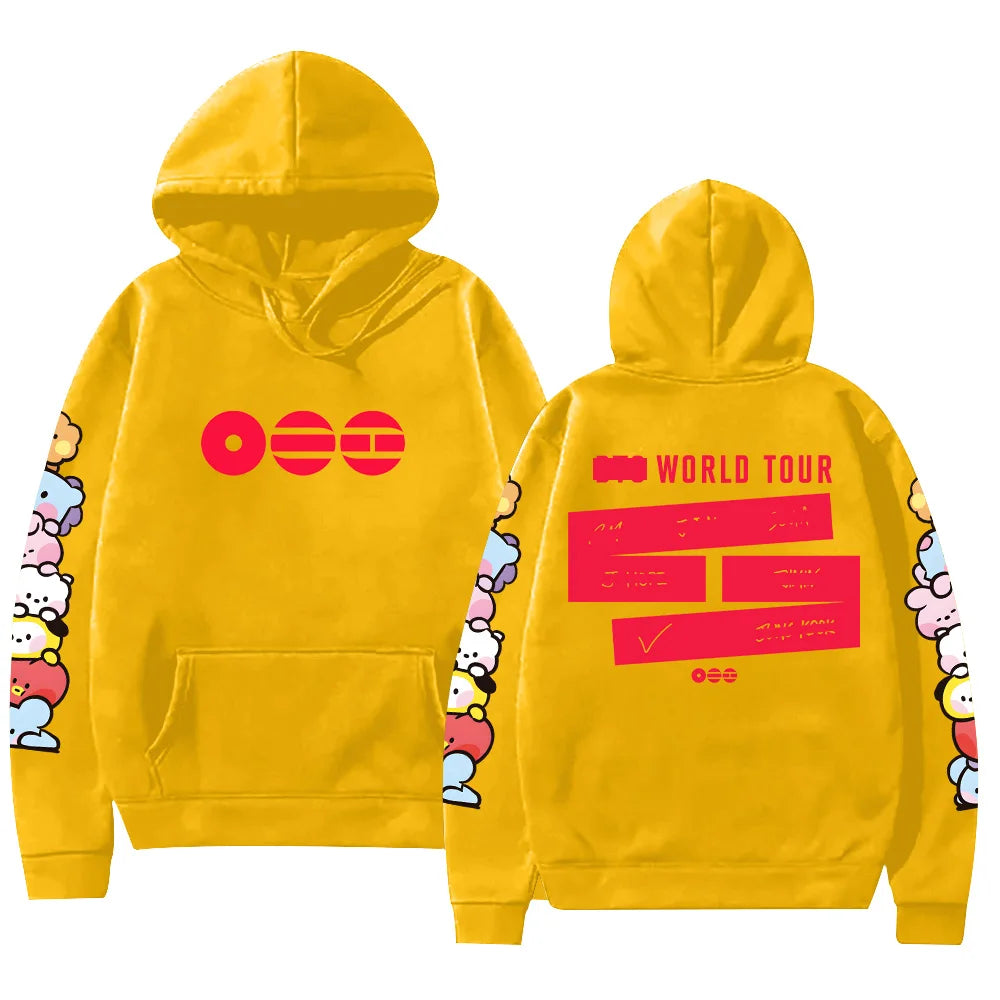 A-Arirang Album Tour Graphic Print Hoodies Pop Fans Gifts