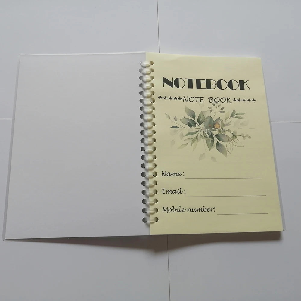 【H409】A5 Spiral Notebook Note Book - Kpop Pop Star Boy Group Members