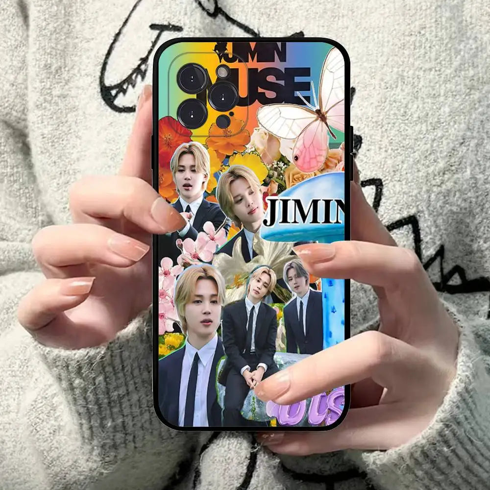 Singer J-Jimin Kpop MUSE Soft Back Phone Cover Case