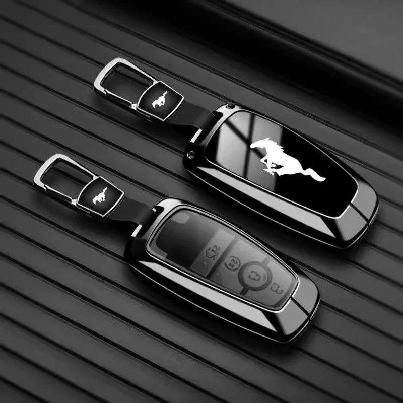 Car Smart Remote Key Cover Case Holder Shell Bag For Ford Mustang Explorer Edge Fusion Mondeo F150 F250 F350 F450 F550 2019 2020