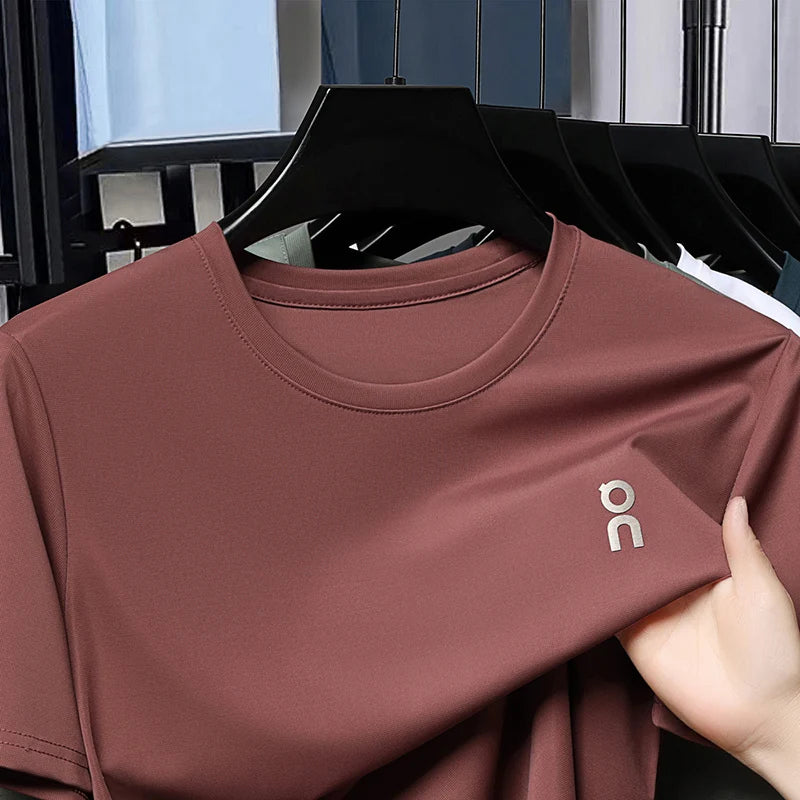 OK T-shirt Men's Round Neck Short Sleeve