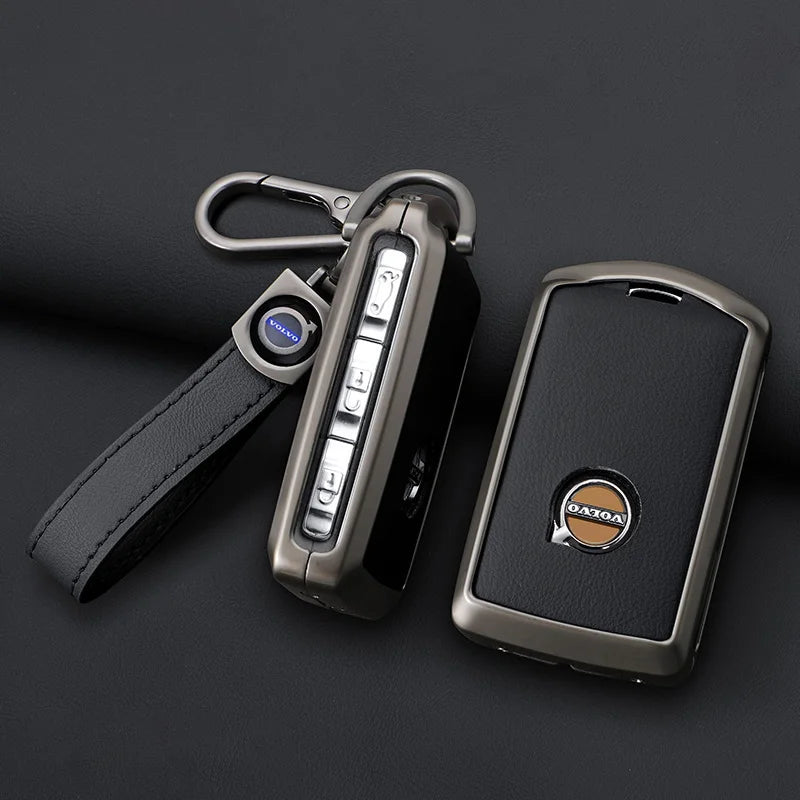 Zine Alloy Car Key Case Shell Cover For Volvo XC60 Protection Accessory