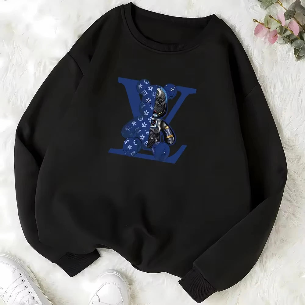 LV Autumn Winter Mens Luxury Pullover Hoodie High Quality Designer