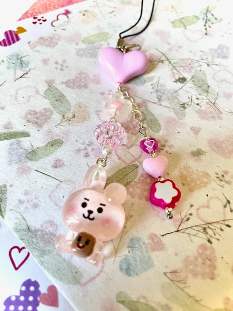 BT21BTS Charms for phones, air pods, keys, purses and backpacks