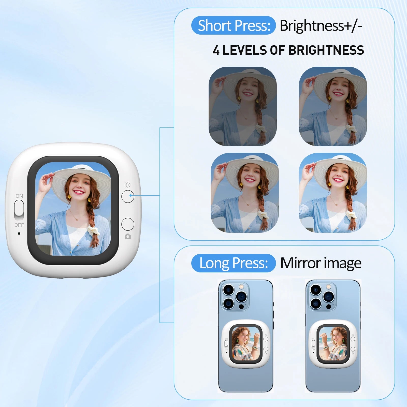 Magnetic Mobile Phone Rear Camera Selfie Video