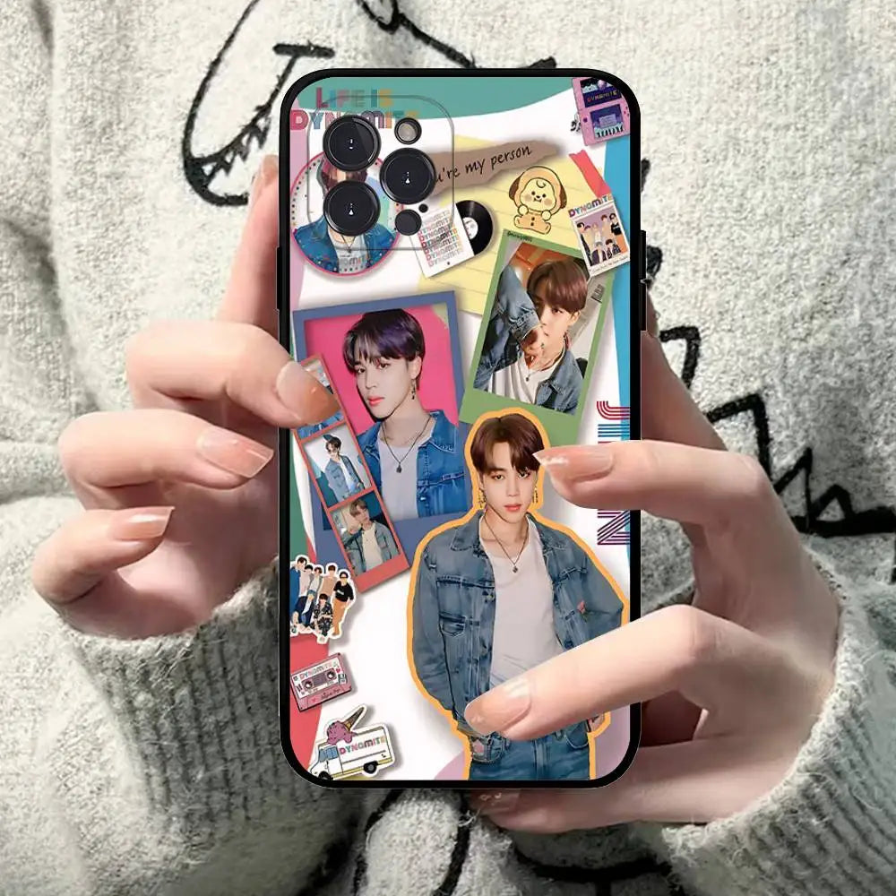 Singer J-Jimin Kpop MUSE Soft Back Phone Cover Case