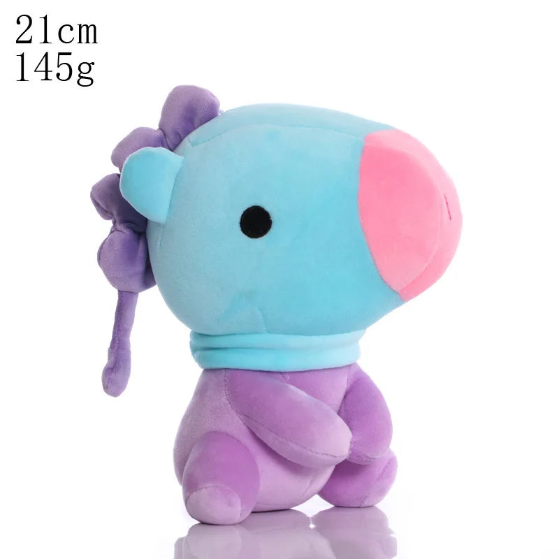 Cute  animal Cartoons Baby Pendant Plush keychain Toys